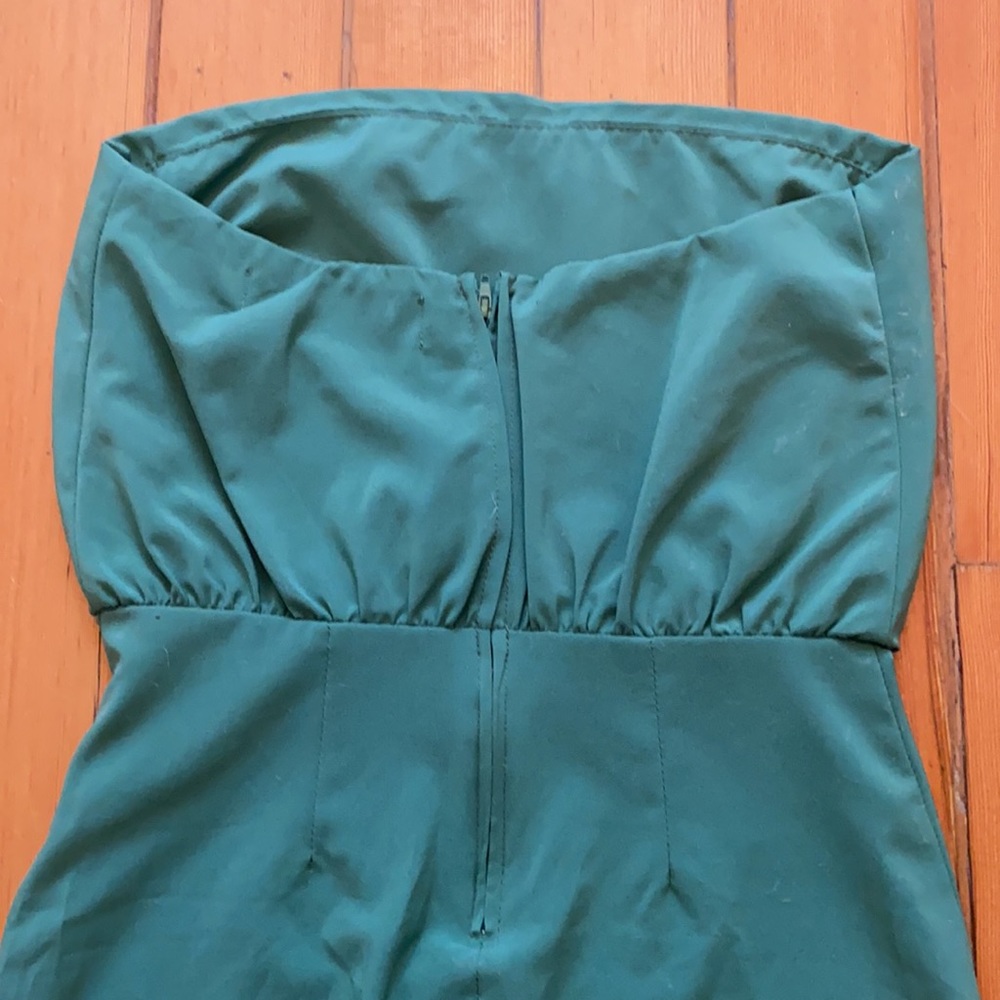 Lulus Green Polyester Strapless Mini - image 4